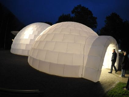Noleggio Igloo gonfiabile 6 m diam. a Milano